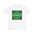 Tamil Wishes - Jersey Short Sleeve Tee - Green in Black