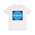 Tamil Wishes - Jersey Short Sleeve Tee - Blue in Black