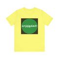 Tamil Wishes - Jersey Short Sleeve Tee - Green in Black