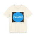 Tamil Wishes - Jersey Short Sleeve Tee - Blue in Black