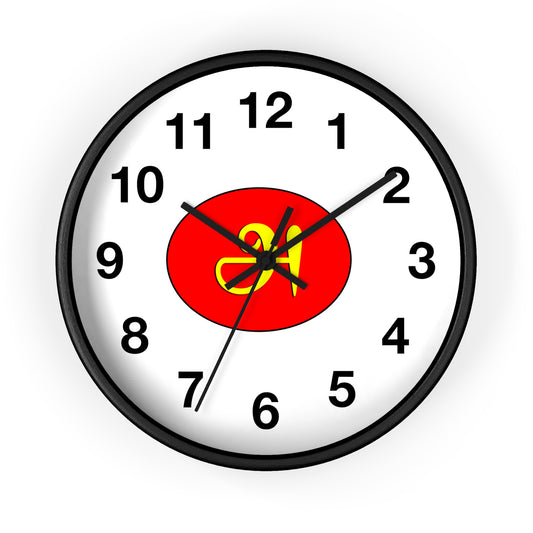 Wall Clock - First Alphabet of Tamil