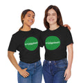 Tamil Wishes - Jersey Short Sleeve Tee - Green in Black