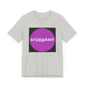 Tamil Wishes - Jersey Short Sleeve Tee - Lavender in Black