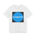 Tamil Wishes - Jersey Short Sleeve Tee - Blue in Black