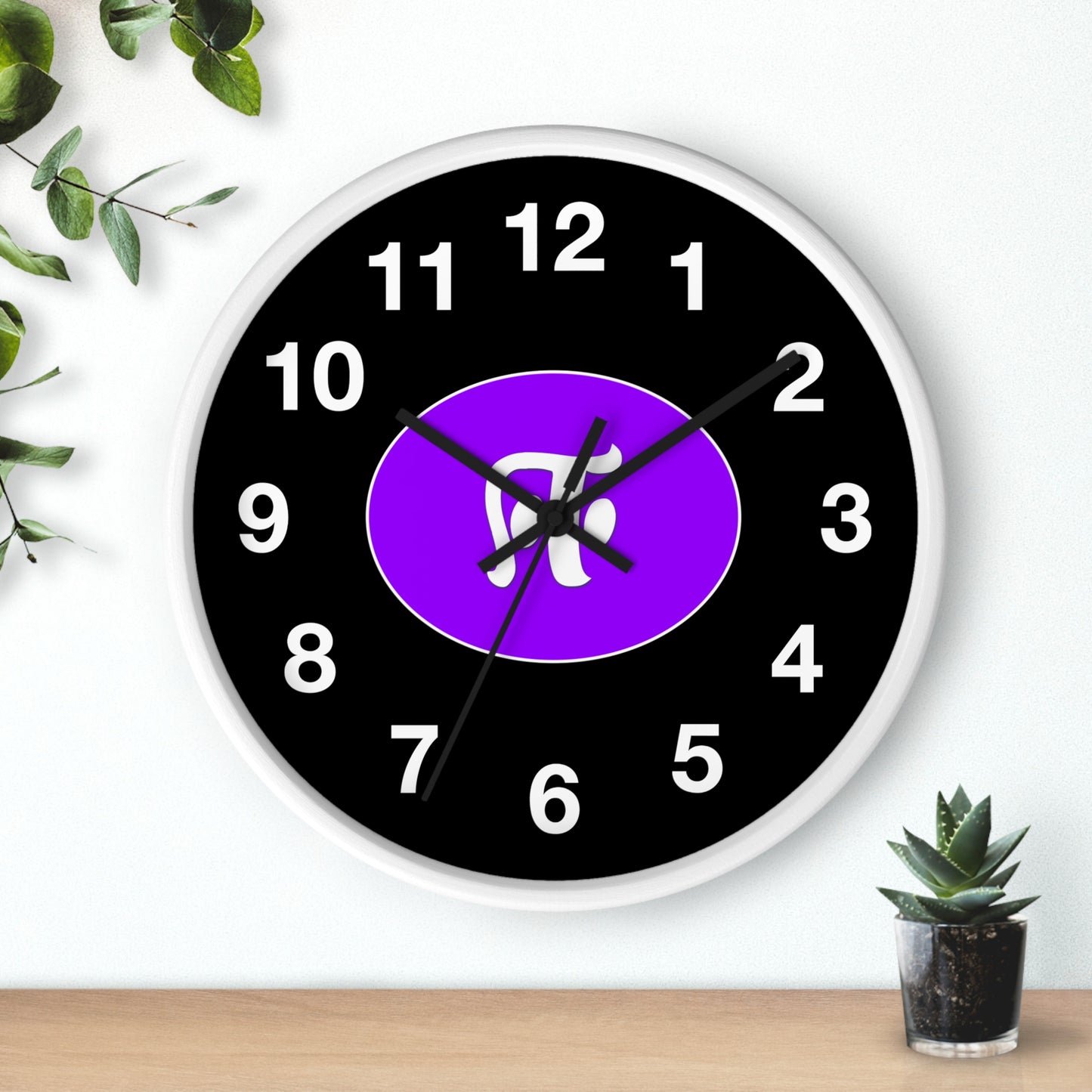 Wall Clock - Fourth Alphabet of Tamil