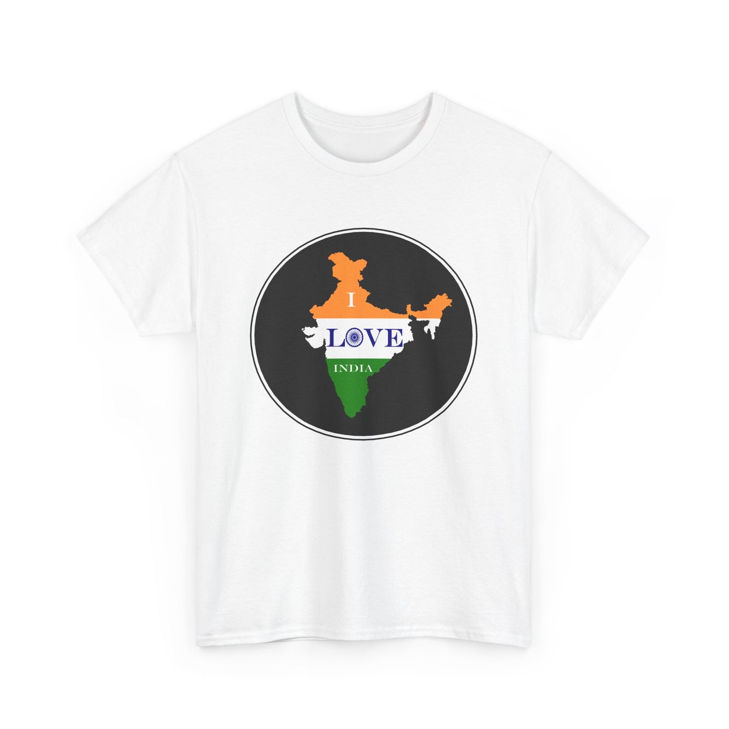 I Love India - Unisex Heavy Cotton Tee