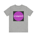 Tamil Wishes - Jersey Short Sleeve Tee - Lavender in Black