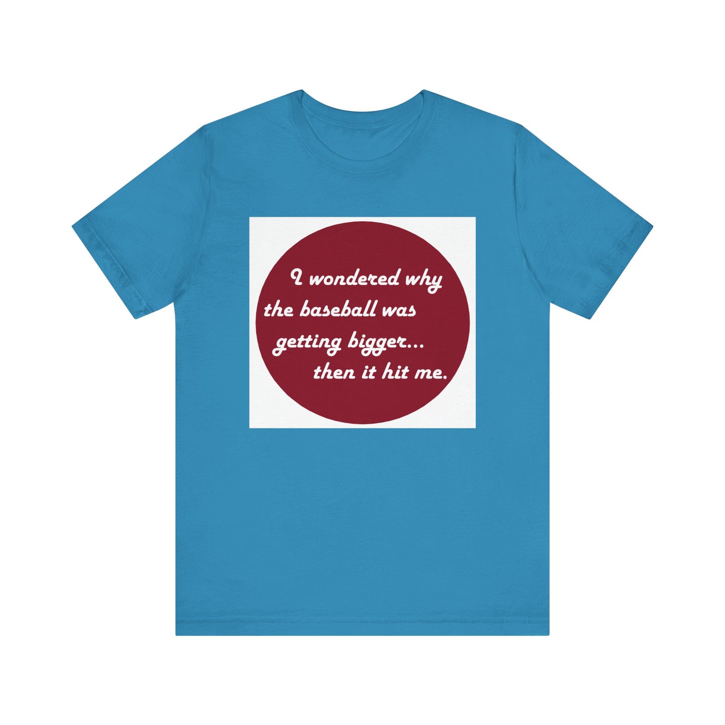 Why baseball getting bigger - Jersey Short Sleeve Tee