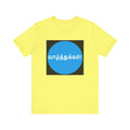 Tamil Wishes - Jersey Short Sleeve Tee - Blue in Black