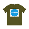 Tamil Wishes - Jersey Short Sleeve Tee - Blue in WhiteT