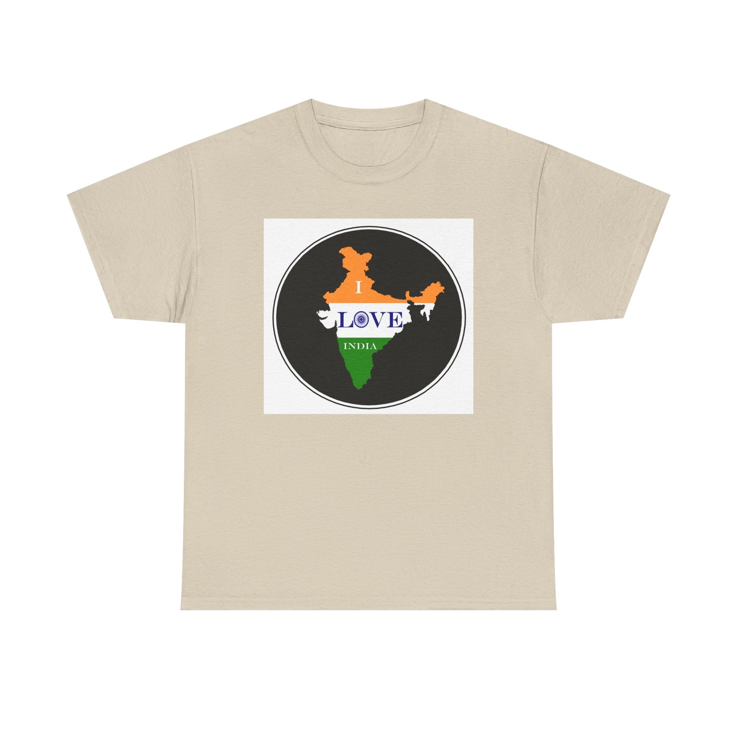 I Love India - Unisex Heavy Cotton Tee