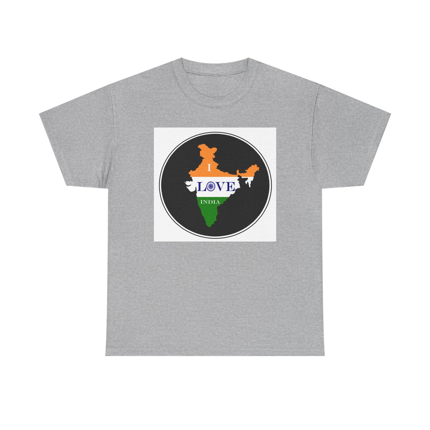 I Love India - Unisex Heavy Cotton Tee