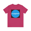 Tamil Wishes - Jersey Short Sleeve Tee - Blue in Black