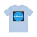 Tamil Wishes - Jersey Short Sleeve Tee - Blue in Black
