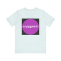 Tamil Wishes - Jersey Short Sleeve Tee - Lavender in Black