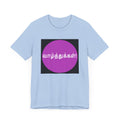 Tamil Wishes - Jersey Short Sleeve Tee - Lavender in Black