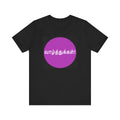Tamil Wishes - Jersey Short Sleeve Tee - Lavender in Black