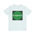Tamil Wishes - Jersey Short Sleeve Tee - Green in Black
