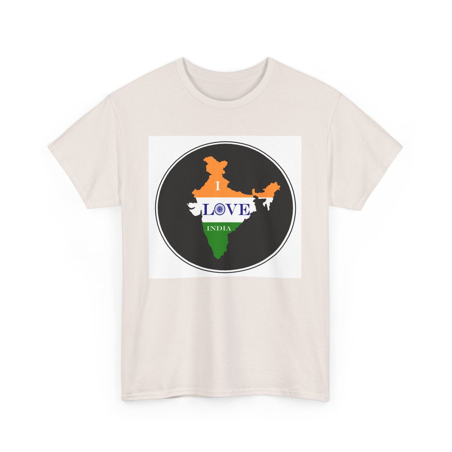 I Love India - Unisex Heavy Cotton Tee