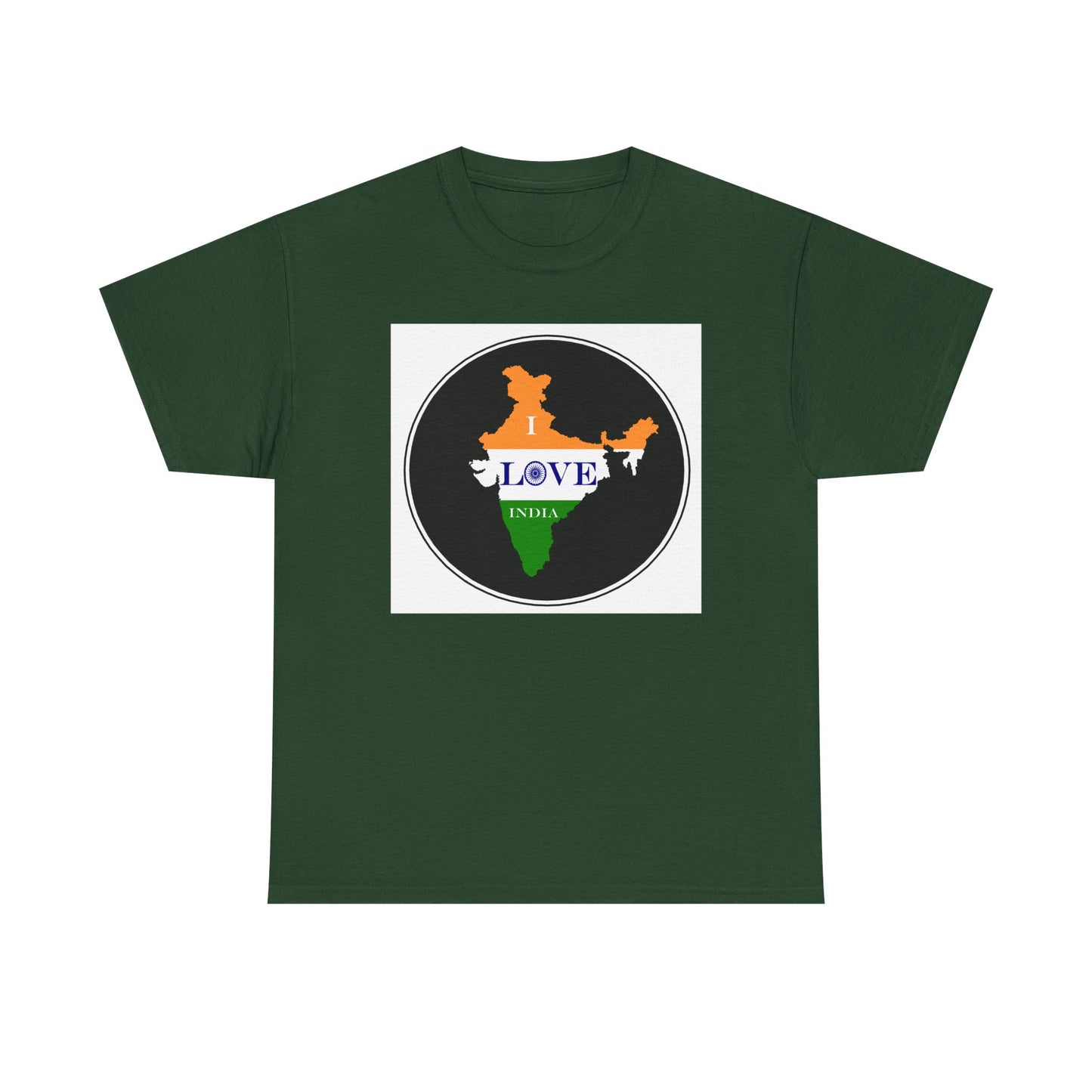 I Love India - Unisex Heavy Cotton Tee