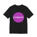 Tamil Wishes - Jersey Short Sleeve Tee - Lavender in Black