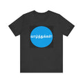 Tamil Wishes - Jersey Short Sleeve Tee - Blue in Black