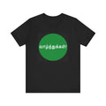 Tamil Wishes - Jersey Short Sleeve Tee - Green in Black