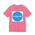 Tamil Wishes - Jersey Short Sleeve Tee - Blue in WhiteT