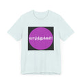 Tamil Wishes - Jersey Short Sleeve Tee - Lavender in Black