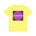 Tamil Wishes - Jersey Short Sleeve Tee - Lavender in Black