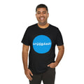 Tamil Wishes - Jersey Short Sleeve Tee - Blue in Black