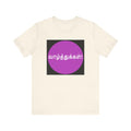 Tamil Wishes - Jersey Short Sleeve Tee - Lavender in Black