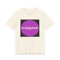 Tamil Wishes - Jersey Short Sleeve Tee - Lavender in Black