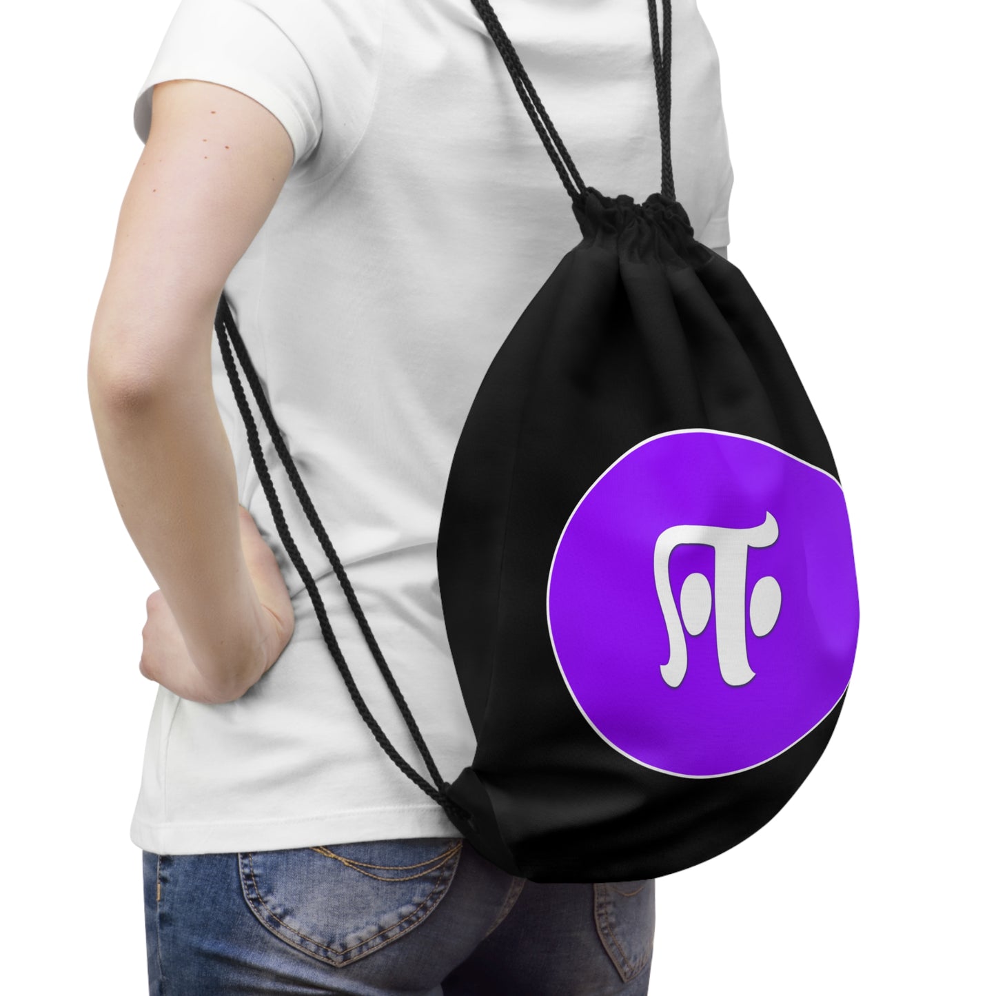 Tamil Alphabet Drawstring Bag ஈ