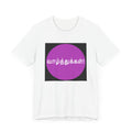 Tamil Wishes - Jersey Short Sleeve Tee - Lavender in Black