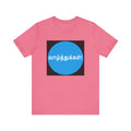 Tamil Wishes - Jersey Short Sleeve Tee - Blue in Black