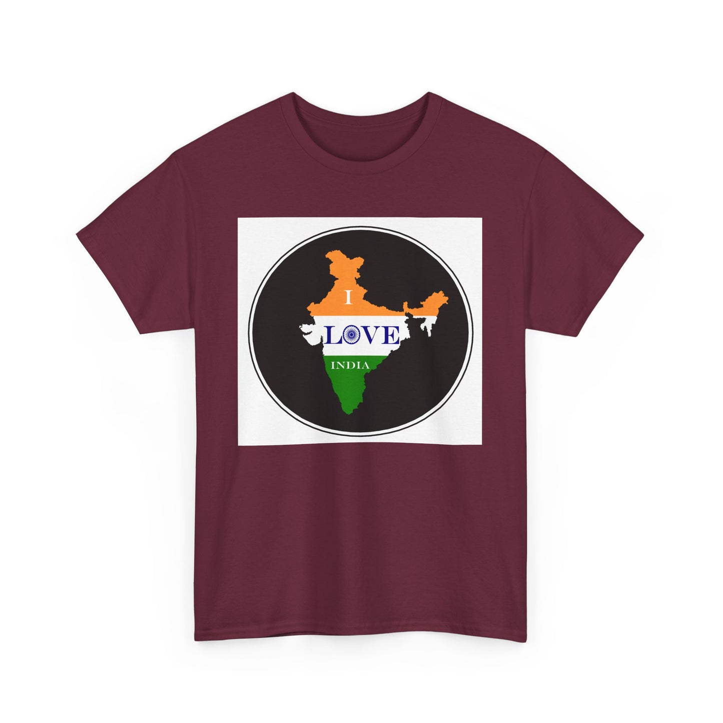 I Love India - Unisex Heavy Cotton Tee