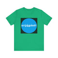 Tamil Wishes - Jersey Short Sleeve Tee - Blue in Black