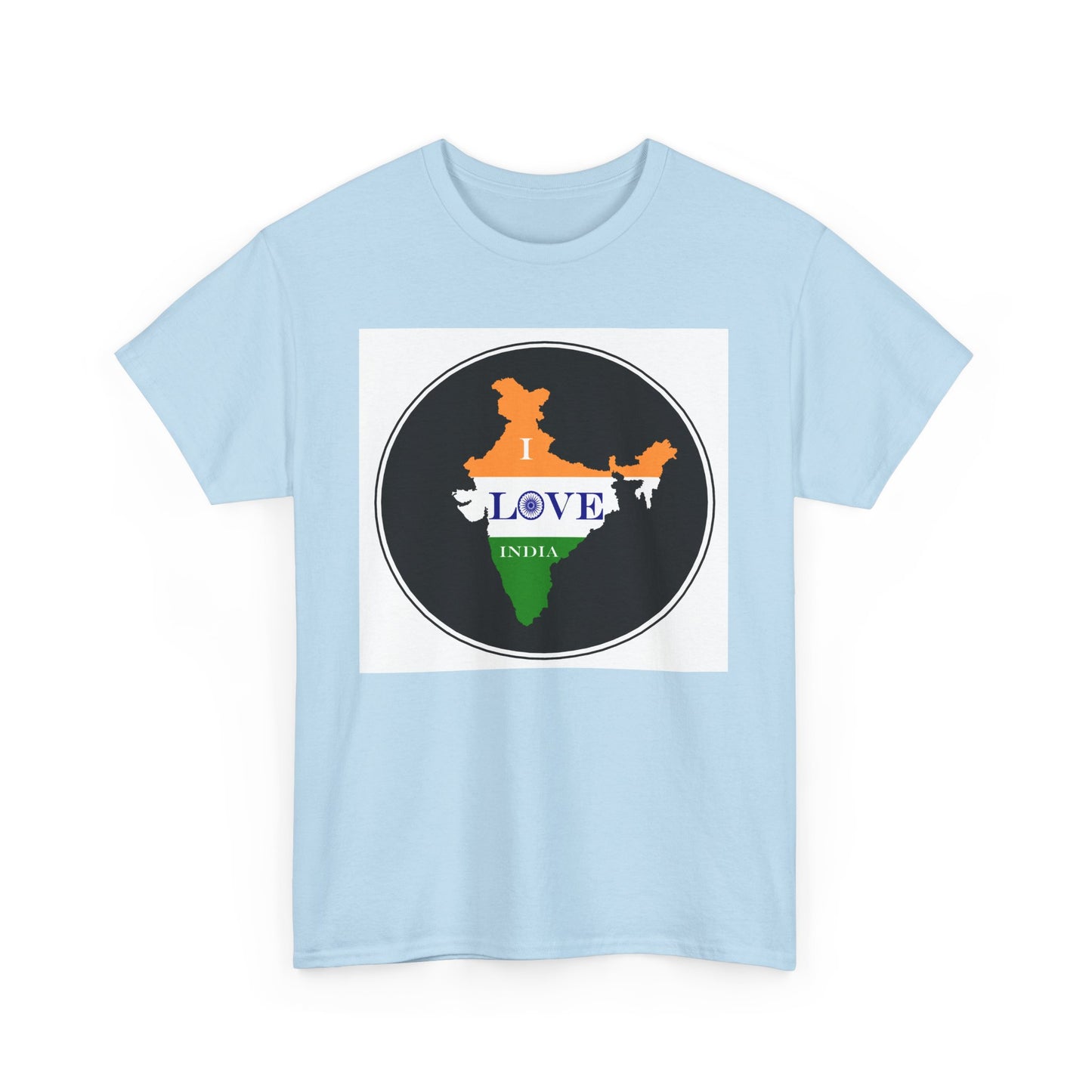 I Love India - Unisex Heavy Cotton Tee
