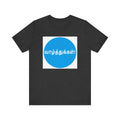 Tamil Wishes - Jersey Short Sleeve Tee - Blue in WhiteT