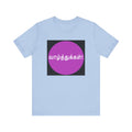 Tamil Wishes - Jersey Short Sleeve Tee - Lavender in Black