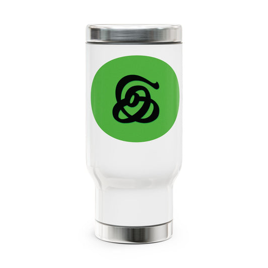 Travel Mug Stainless Steel - Tamil Third Alphabet இ