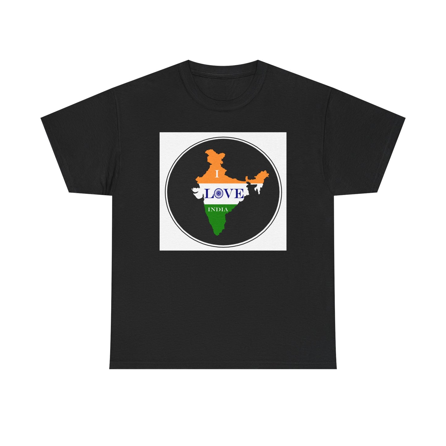 I Love India - Unisex Heavy Cotton Tee
