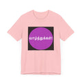 Tamil Wishes - Jersey Short Sleeve Tee - Lavender in Black