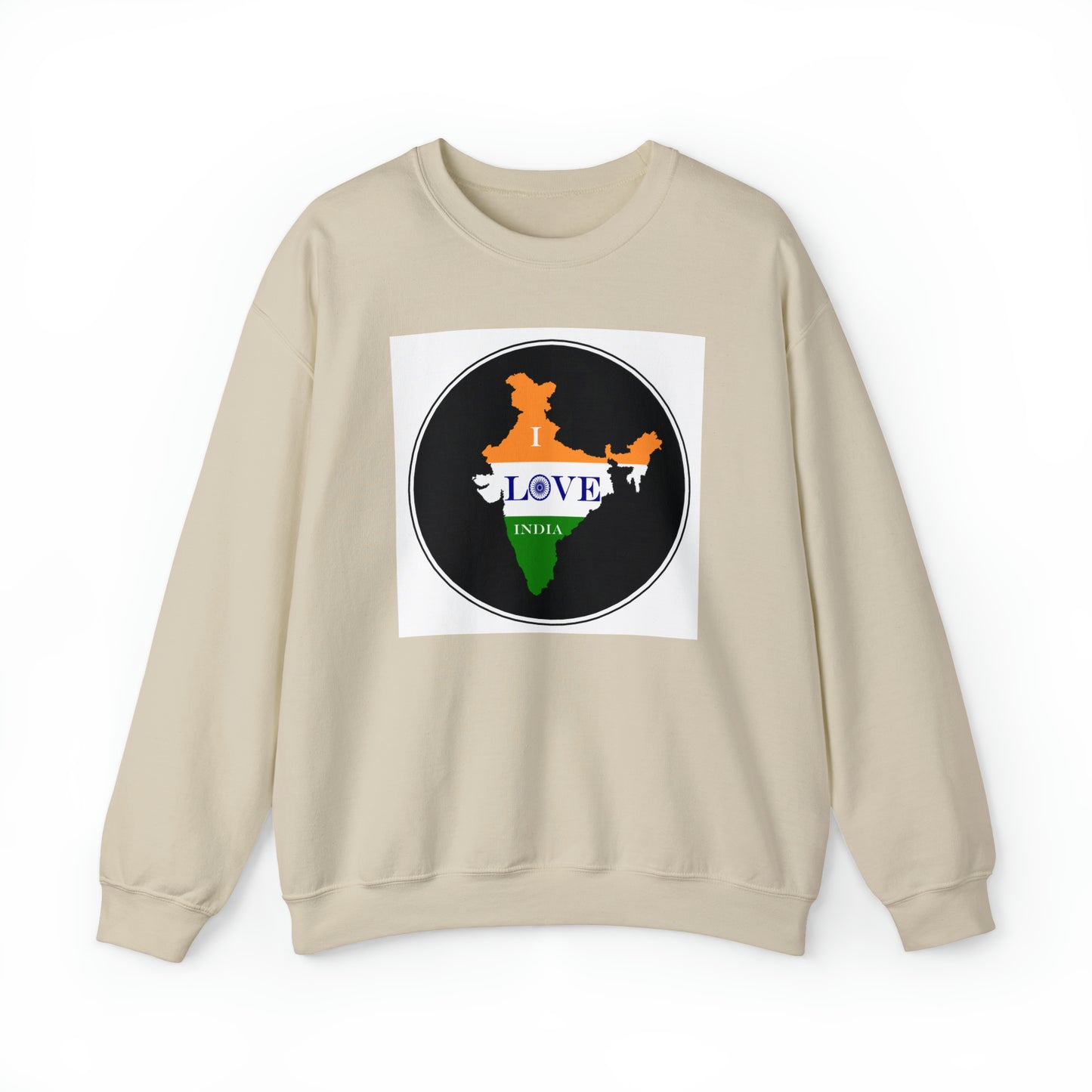 Unisex Heavy Blend™ Crewneck Sweatshirt - I Love India