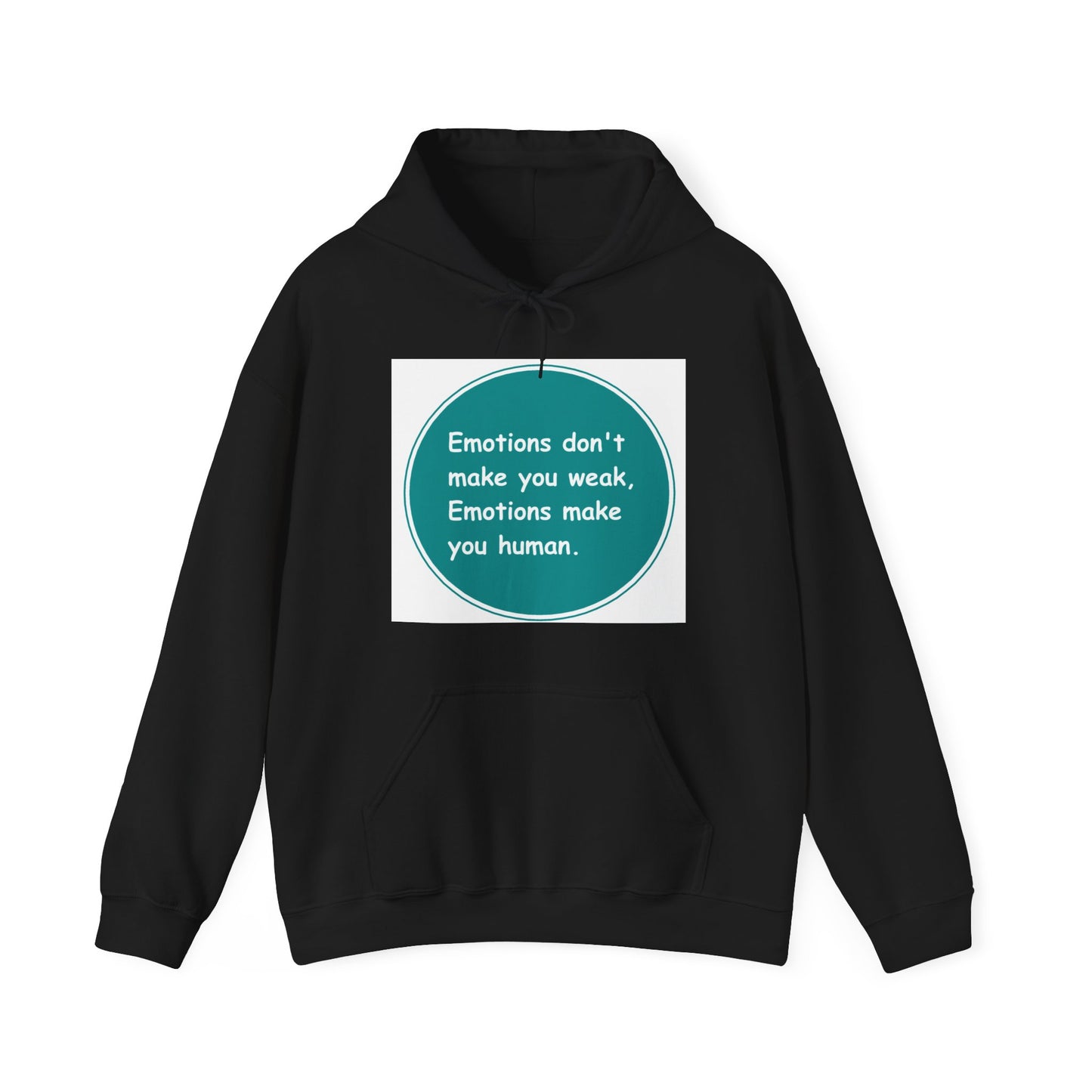 Unisex Heavy Blend™ Hooded Sweatshirt - Emotions dont make you week Emotions make you human