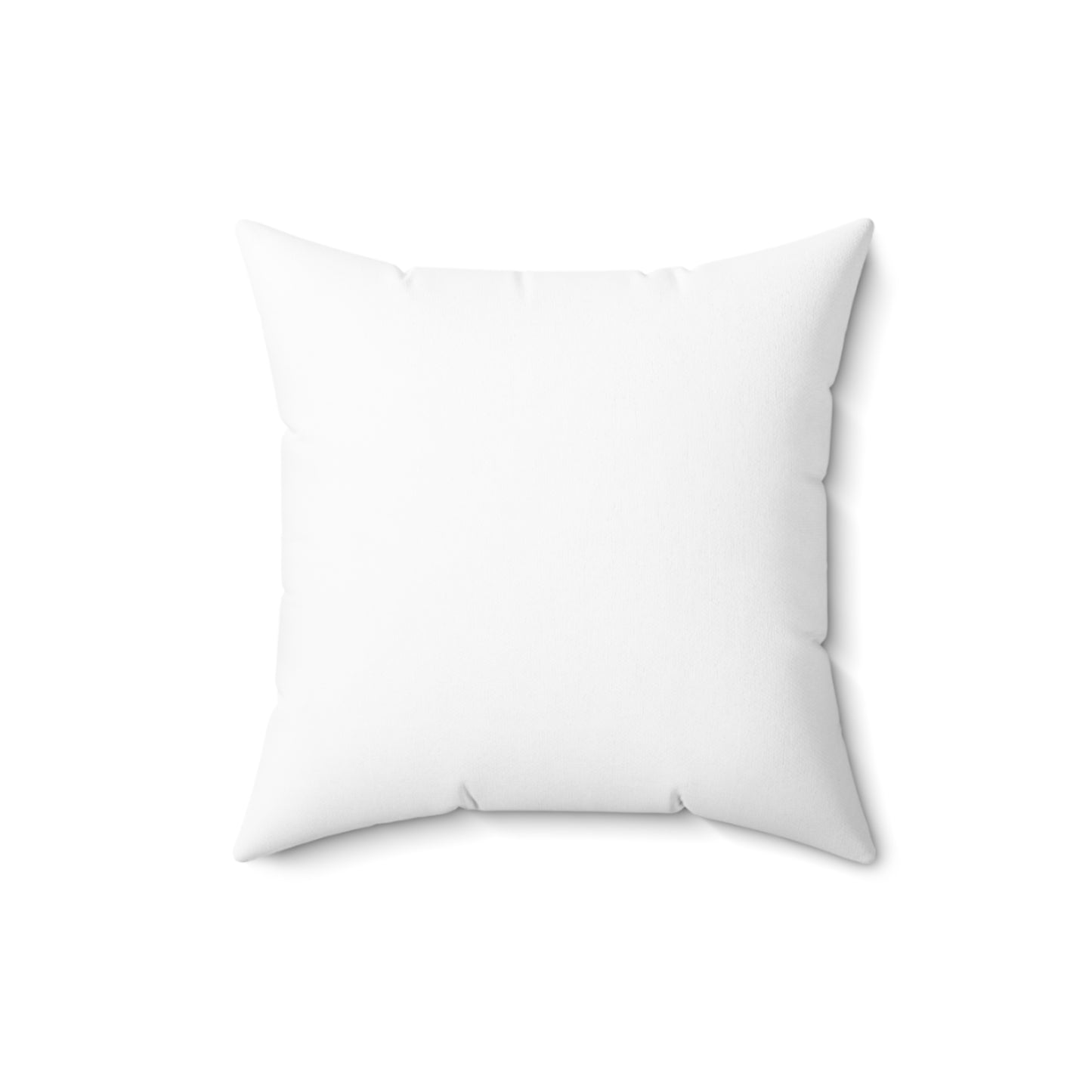 Spun Polyester Square Pillow - I just want to be a stay at home dog mom