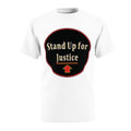 Unisex Cut & Sew Tee (AOP) - Stand Up for Justice