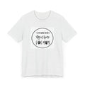 Unisex Jersey Short Sleeve Tee - I just want to be a stay at home dog mom