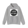 Unisex Heavy Blend™ Hooded Sweatshirt - I Love watching thriller movies when my wife let me